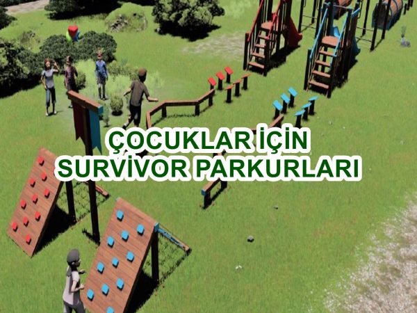 ahşap survivor parkurları, çocuklar için survivor parkuru, mini survivor parkuru, survivor parkuru fiyatları, survivor oyun parkı, survivor oyun alanı